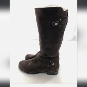 UGG Boots Jillian Women’s Brown Suede Boots Size 8